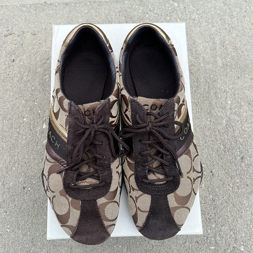 Coach Jayme Brown Signature Sneakers - Picture 2 of 11
